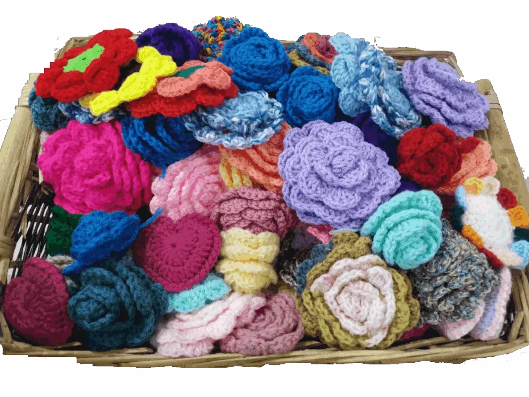 Hand-made flower